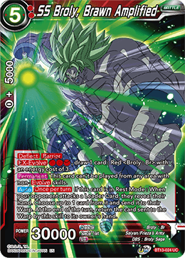 SS Broly, Brawn Amplified (Uncommon) (BT13-024) [Supreme Rivalry] | The Time Vault CA