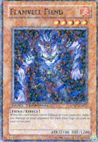 Flamvell Fiend [DT01-EN072] Super Rare | The Time Vault CA