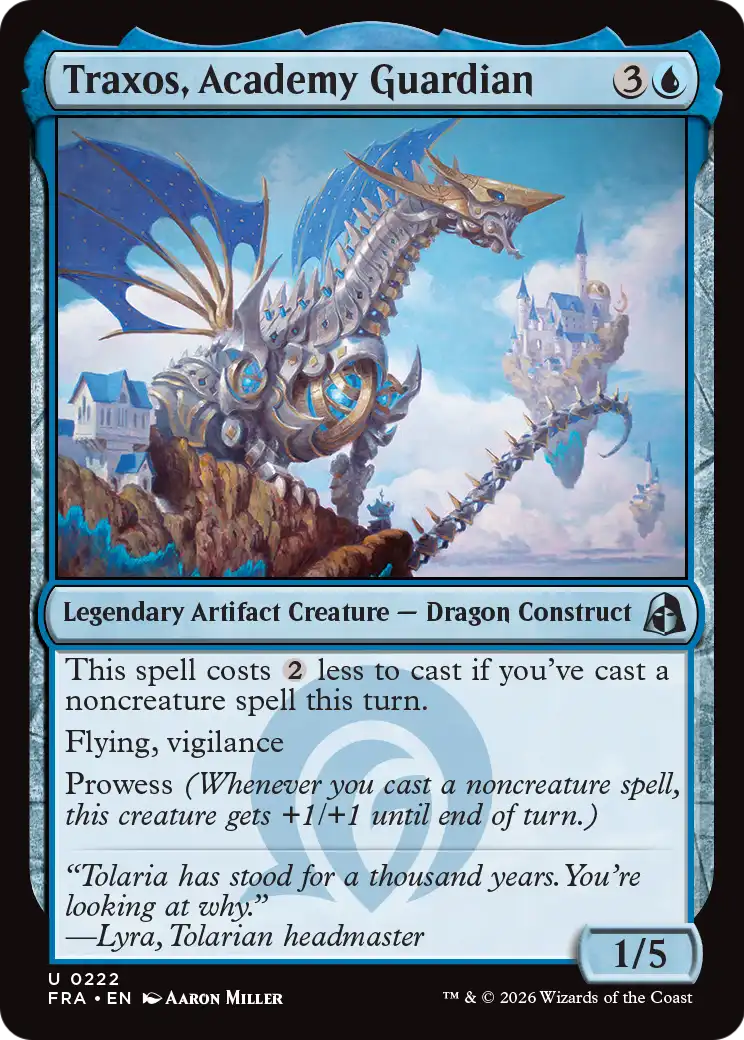Traxos, Academy Guardian [Reality Fracture] | The Time Vault CA