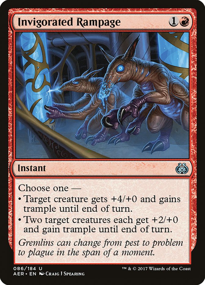Invigorated Rampage [Aether Revolt] | The Time Vault CA