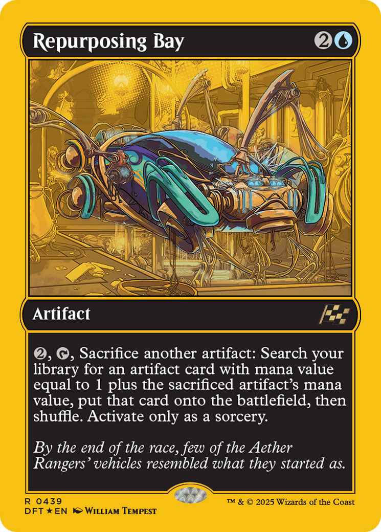 Repurposing Bay (First-Place Foil) [Aetherdrift] | The Time Vault CA