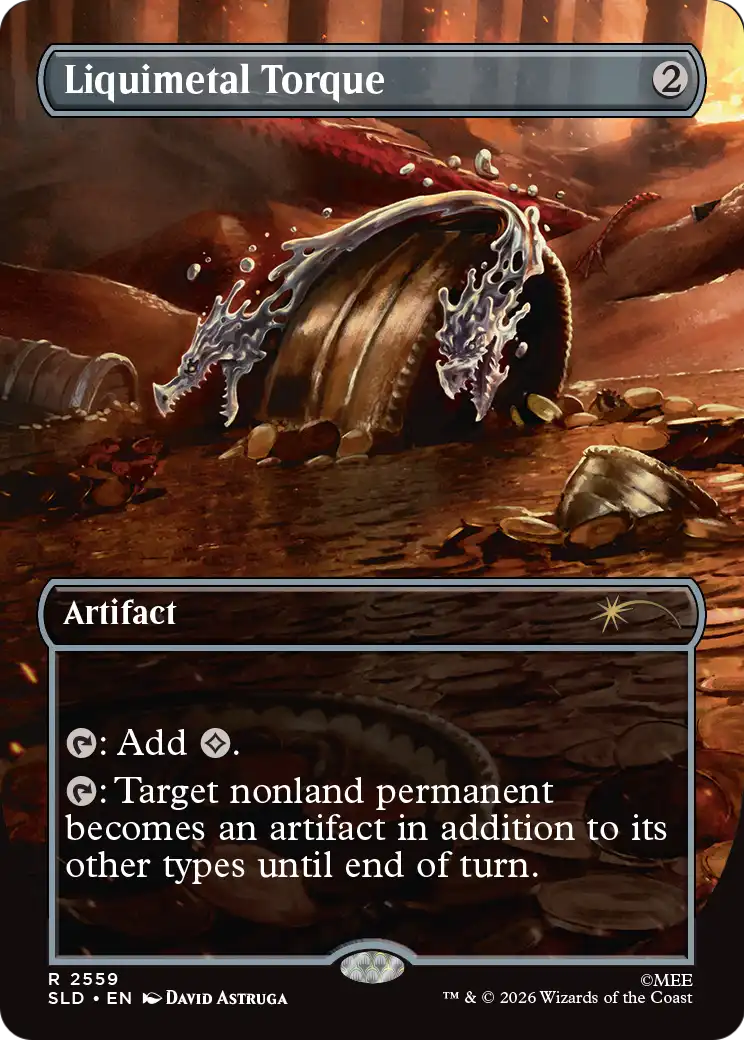 Liquimetal Torque [Secret Lair Drop Series] | The Time Vault CA
