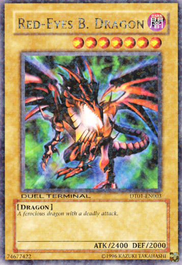 Red-Eyes B. Dragon [DT01-EN003] Rare | The Time Vault CA