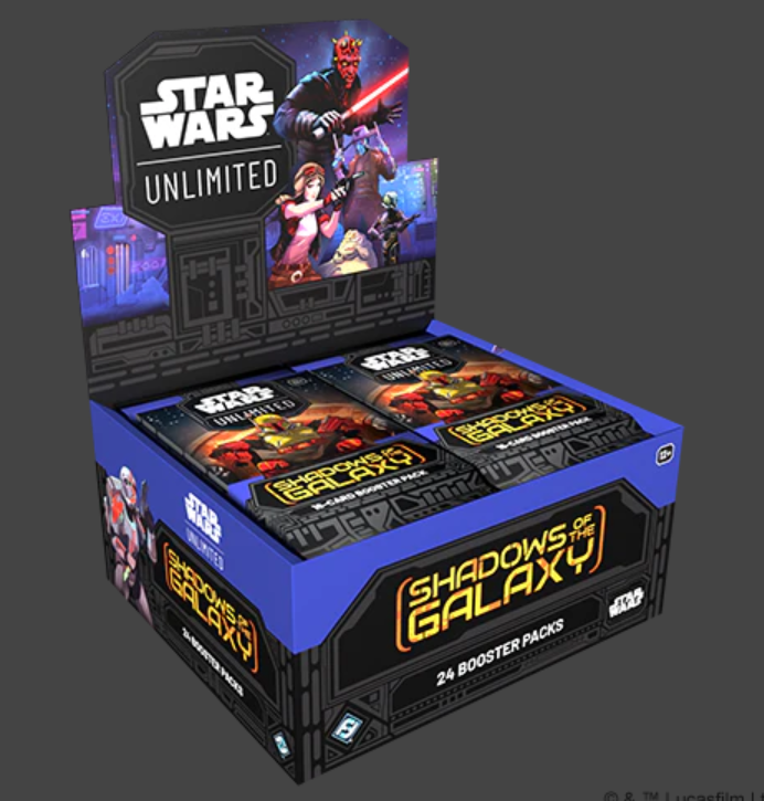 STAR WARS: UNLIMITED: SHADOWS OF THE GALAXY - DRAFT BOOSTER BOX | The Time Vault CA