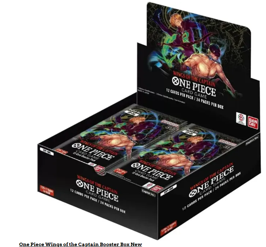 One Piece OP06 Wings of the Captain Booster Box | The Time Vault CA