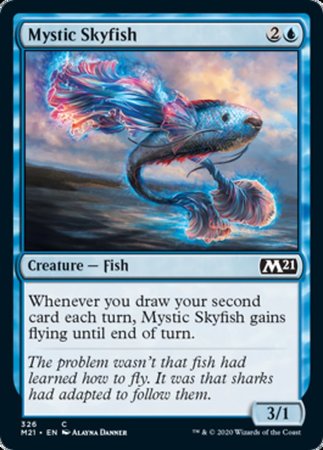 Mystic Skyfish [Core Set 2021] | The Time Vault CA