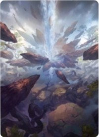 Prismatic Vista Art Card [Zendikar Rising Art Series] | The Time Vault CA