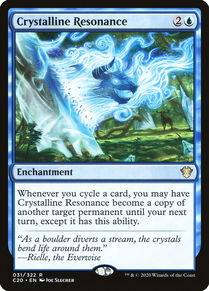 Crystalline Resonance [Commander 2020] | The Time Vault CA