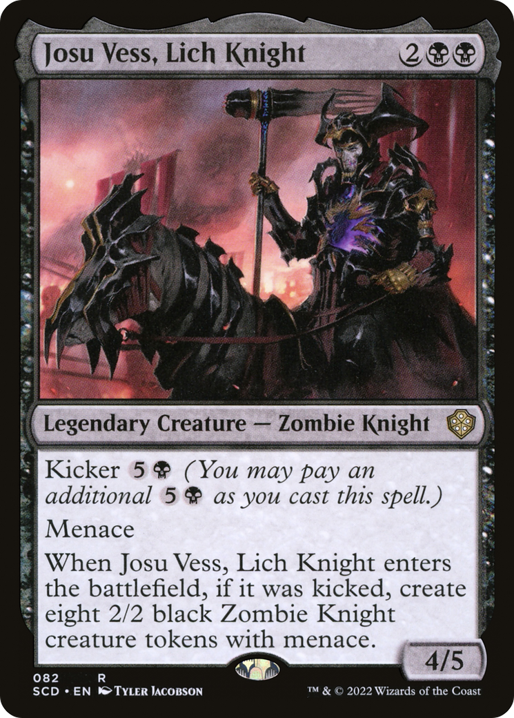 Josu Vess, Lich Knight [Starter Commander Decks] | The Time Vault CA