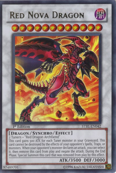 Red Nova Dragon [STBL-EN042] Ultra Rare | The Time Vault CA