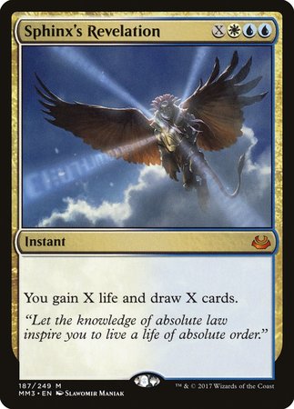 Sphinx's Revelation [Modern Masters 2017] | The Time Vault CA