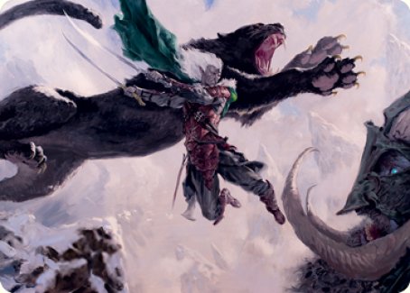 Drizzt Do'Urden Art Card [Dungeons & Dragons: Adventures in the Forgotten Realms Art Series] | The Time Vault CA