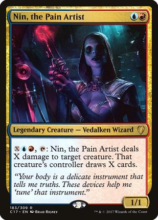 Nin, the Pain Artist [Commander 2017] | The Time Vault CA