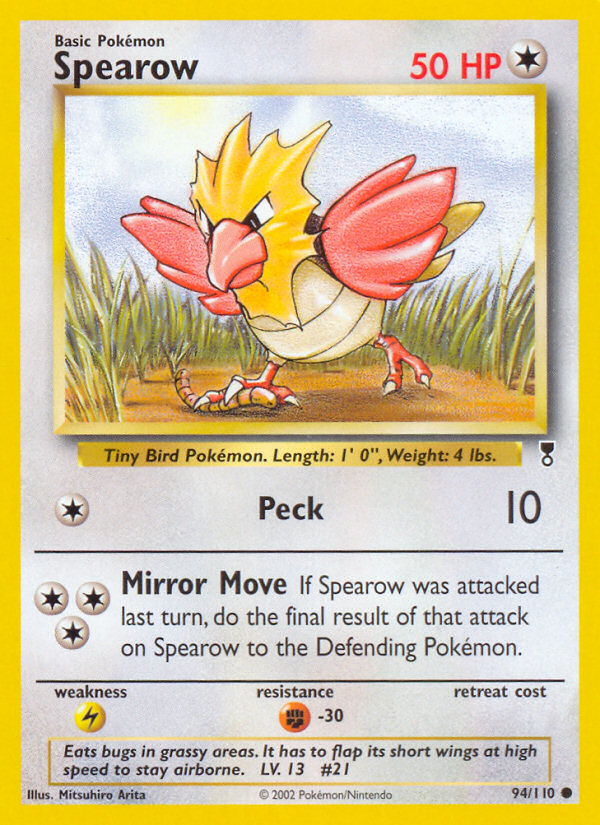 Spearow (94/110) [Legendary Collection] | The Time Vault CA