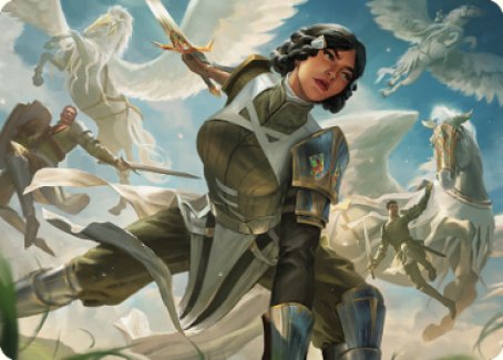 Resolute Reinforcements Art [Dominaria United Art Series] | The Time Vault CA