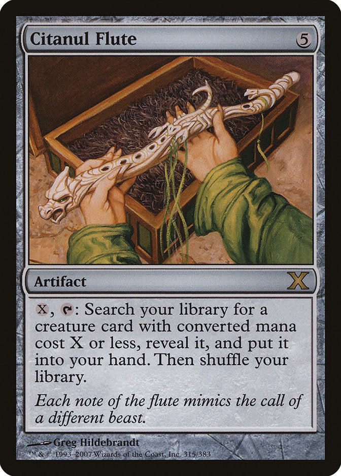 Citanul Flute [Tenth Edition] | The Time Vault CA
