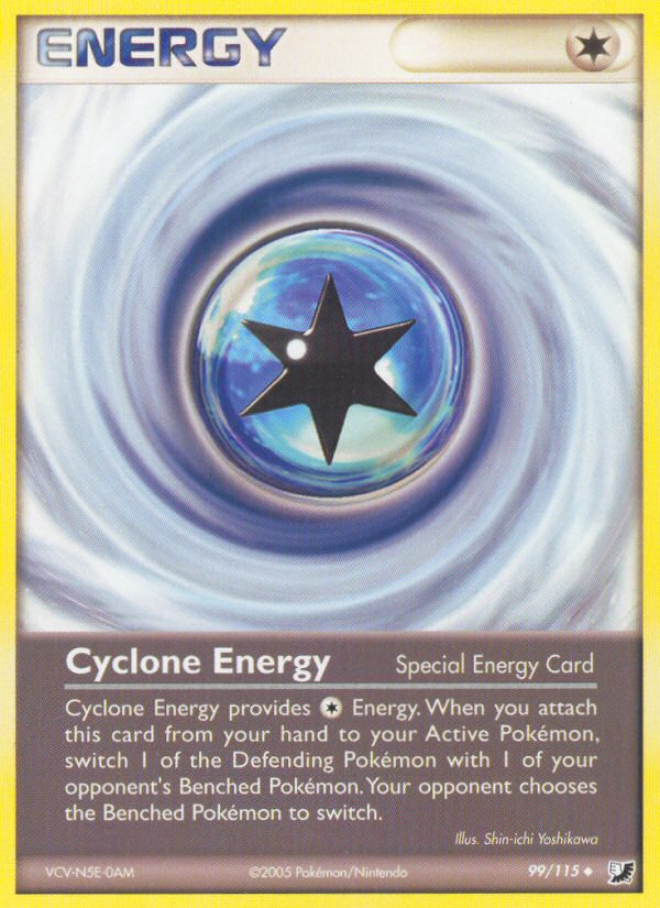 Cyclone Energy (99/115) [EX: Unseen Forces] | The Time Vault CA