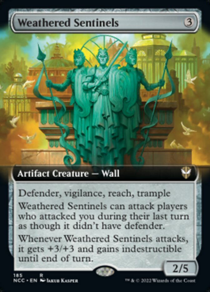 Weathered Sentinels (Extended Art) [Streets of New Capenna Commander] | The Time Vault CA