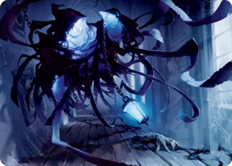 Spectral Adversary Art Card [Innistrad: Midnight Hunt Art Series] | The Time Vault CA