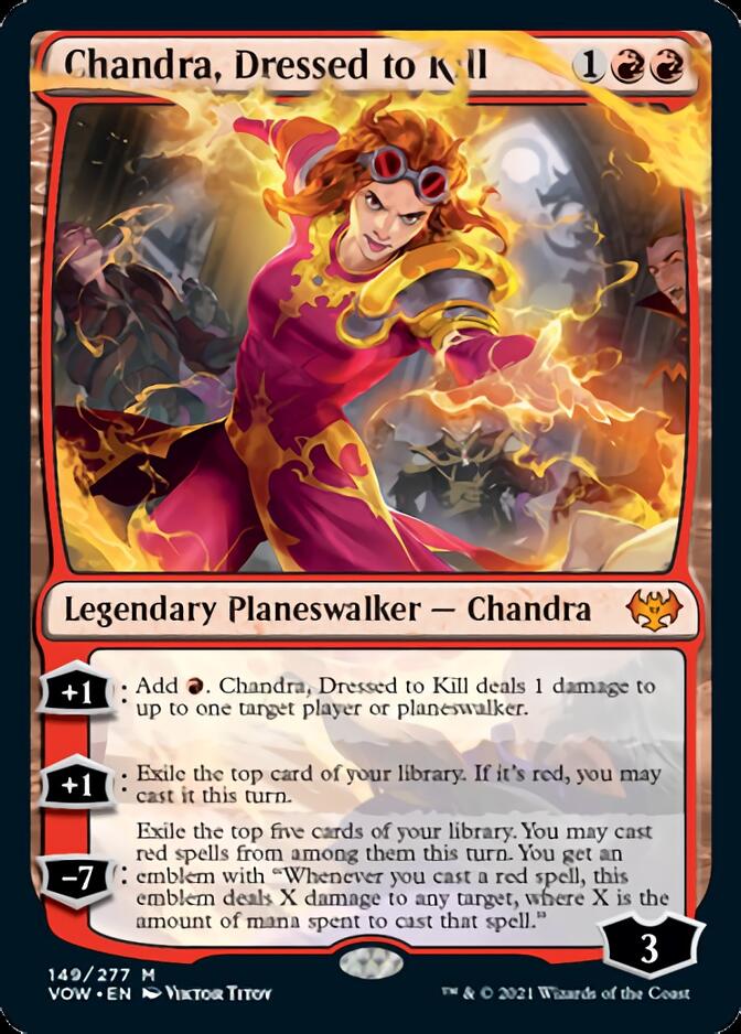 Chandra, Dressed to Kill [Innistrad: Crimson Vow] | The Time Vault CA