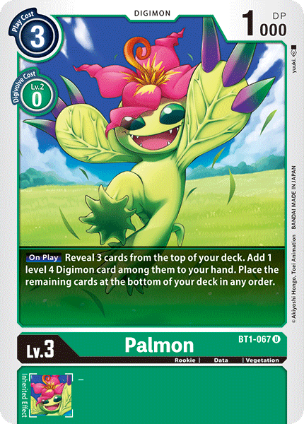 Palmon [BT1-067] [Release Special Booster Ver.1.0] | The Time Vault CA