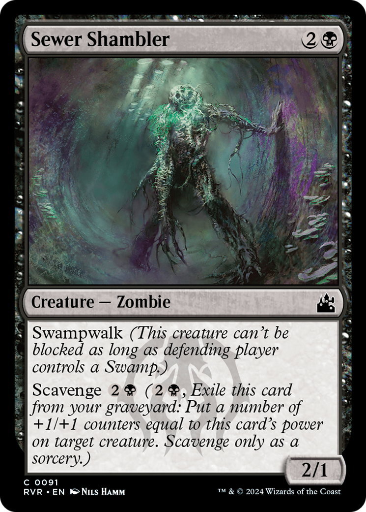 Sewer Shambler [Ravnica Remastered] | The Time Vault CA