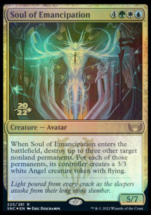 Soul of Emancipation [Streets of New Capenna Prerelease Promos] | The Time Vault CA