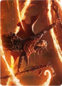 Magmatic Channeler Art Card [Zendikar Rising Art Series] | The Time Vault CA