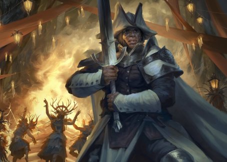Ritual Guardian Art Card [Innistrad: Midnight Hunt Art Series] | The Time Vault CA