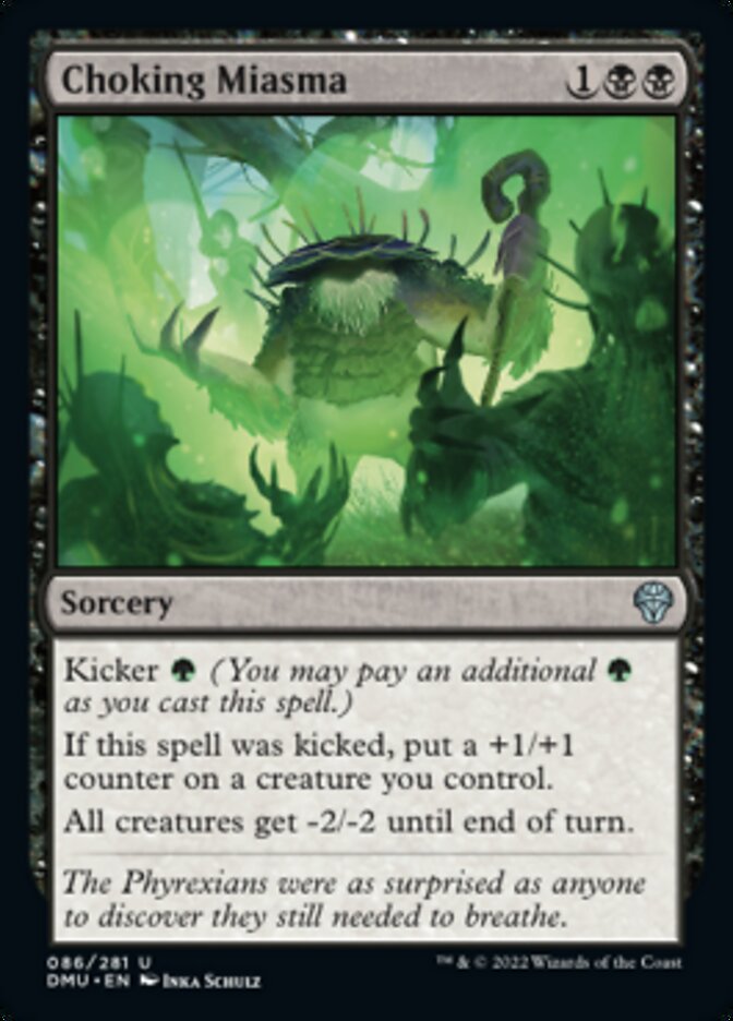 Choking Miasma [Dominaria United] | The Time Vault CA