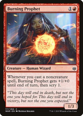 Burning Prophet [War of the Spark] | The Time Vault CA