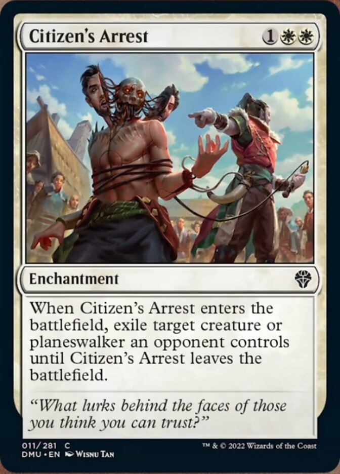 Citizen's Arrest [Dominaria United] | The Time Vault CA