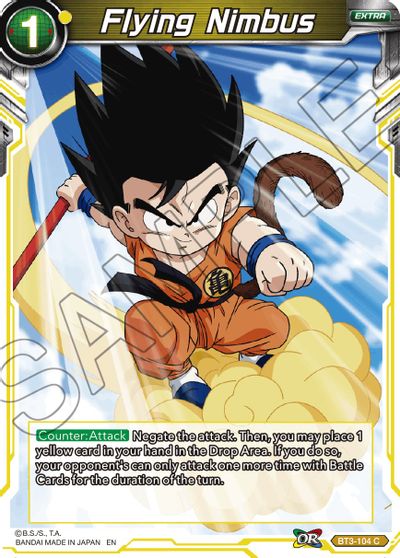 Flying Nimbus (Reprint) (BT3-104) [Battle Evolution Booster] | The Time Vault CA