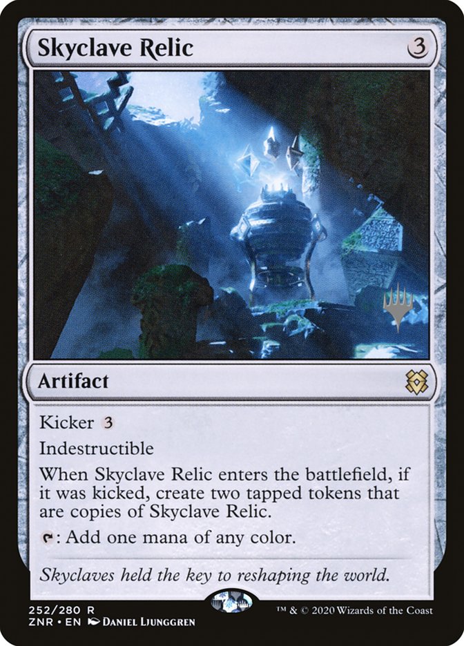 Skyclave Relic (Promo Pack) [Zendikar Rising Promos] | The Time Vault CA