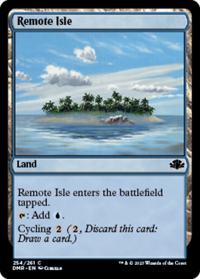 Remote Isle [Dominaria Remastered] | The Time Vault CA