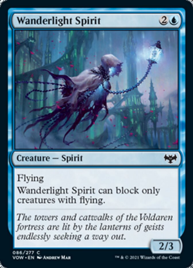 Wanderlight Spirit [Innistrad: Crimson Vow] | The Time Vault CA