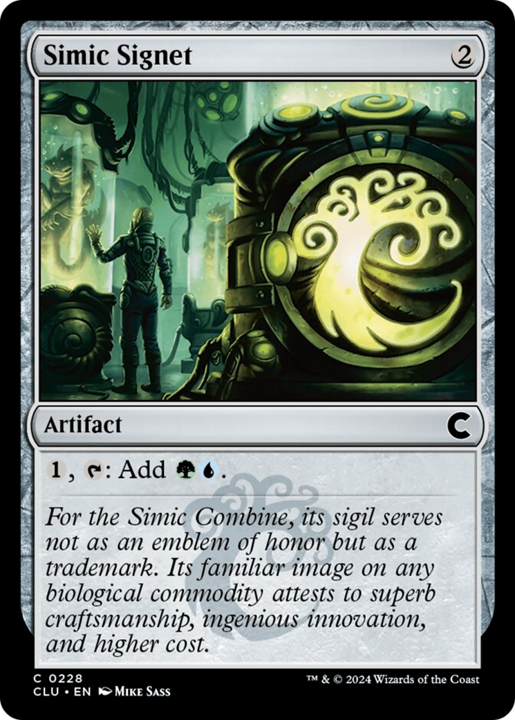 Simic Signet [Ravnica: Clue Edition] | The Time Vault CA