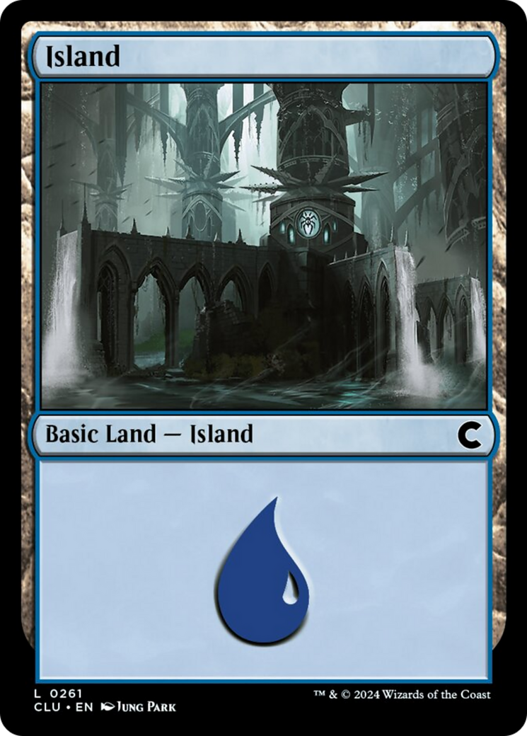 Island (0261) [Ravnica: Clue Edition] | The Time Vault CA