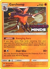 Garchomp (114/236) (Cosmos Holo) [Sun & Moon: Unified Minds] | The Time Vault CA