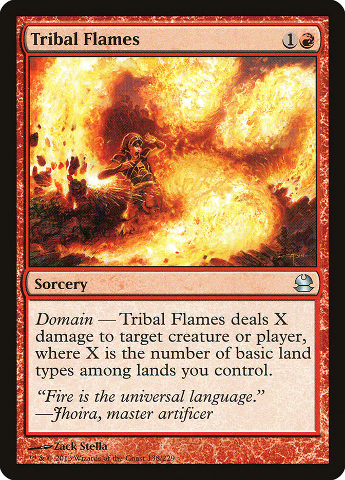 Tribal Flames [Modern Masters] | The Time Vault CA