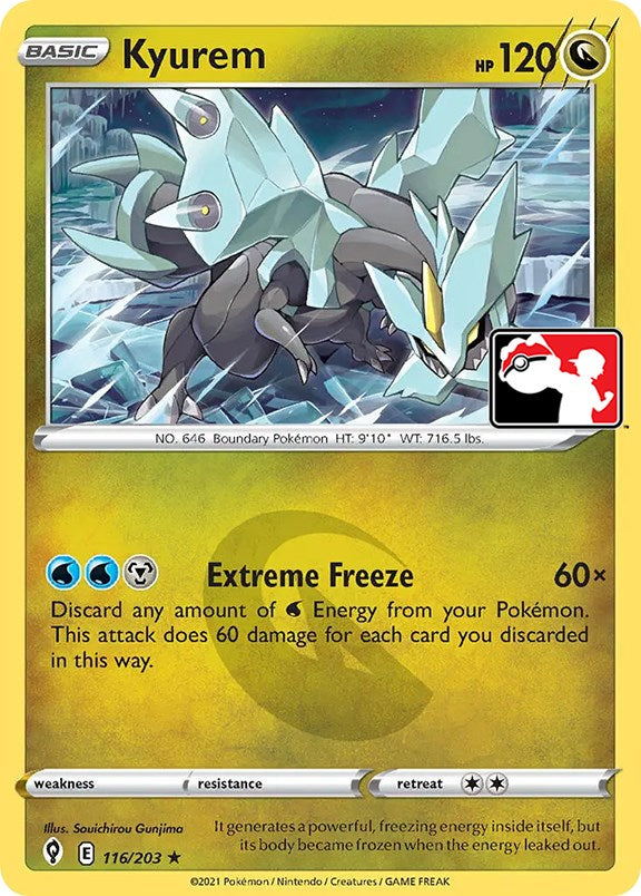 Kyurem (116/203) [Prize Pack Series One] | The Time Vault CA