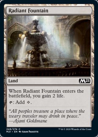 Radiant Fountain [Core Set 2021] | The Time Vault CA