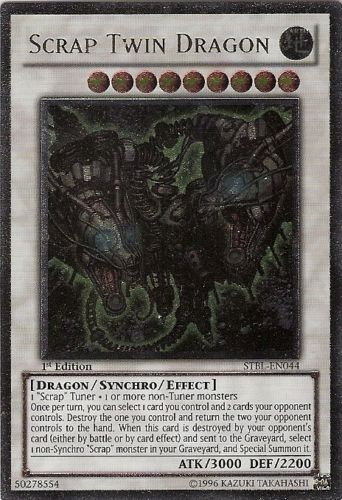 Scrap Twin Dragon [STBL-EN044] Ultimate Rare | The Time Vault CA