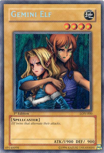 Gemini Elf [LON-000] Secret Rare | The Time Vault CA