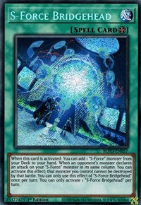 S-Force Bridgehead [BLVO-EN057] Secret Rare | The Time Vault CA