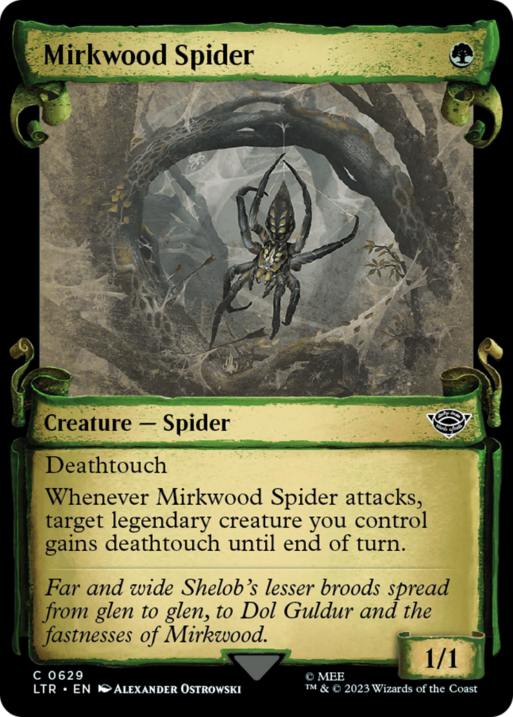 Mirkwood Spider [The Lord of the Rings: Tales of Middle-Earth Showcase Scrolls] | The Time Vault CA