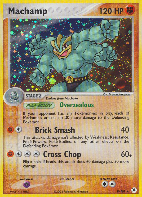 Machamp (9/101) [EX: Hidden Legends] | The Time Vault CA