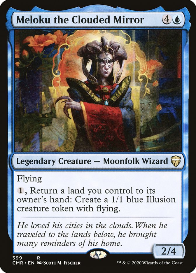 Meloku the Clouded Mirror [Commander Legends] | The Time Vault CA