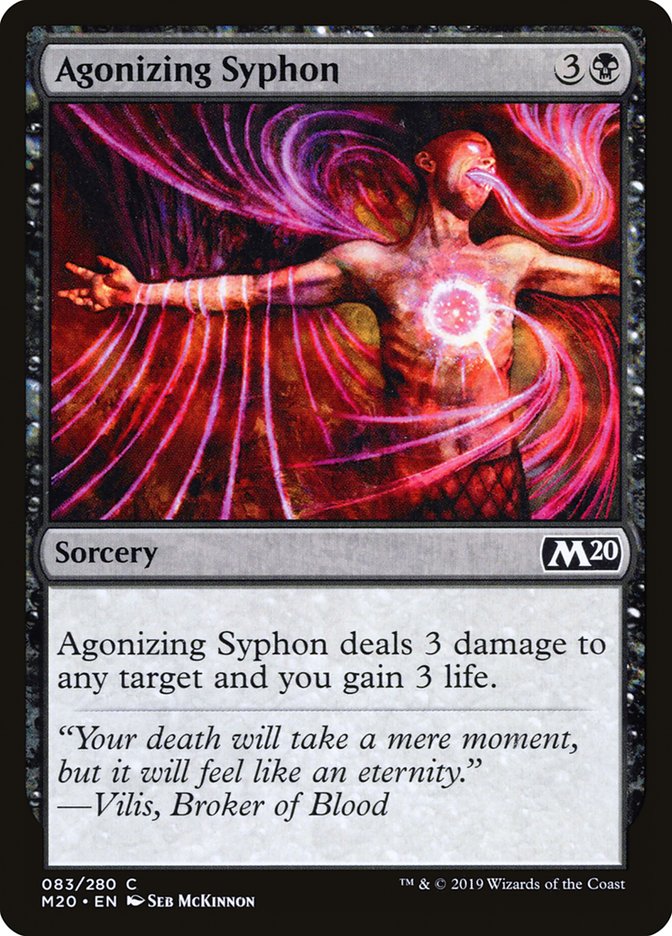 Agonizing Syphon [Core Set 2020] | The Time Vault CA