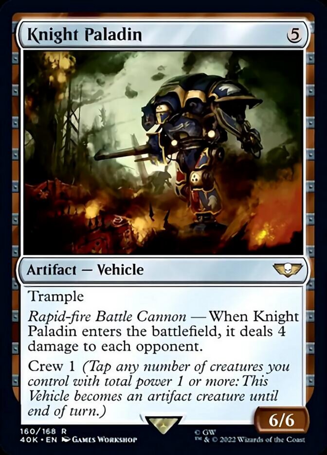 Knight Paladin [Universes Beyond: Warhammer 40,000] | The Time Vault CA